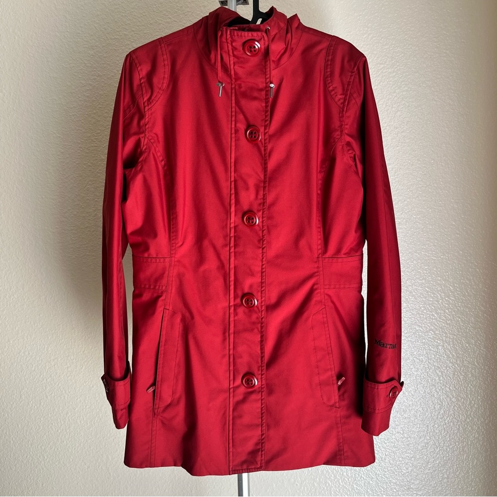 Marmot Women’s Windbreaker Red Style#C45550 Size S